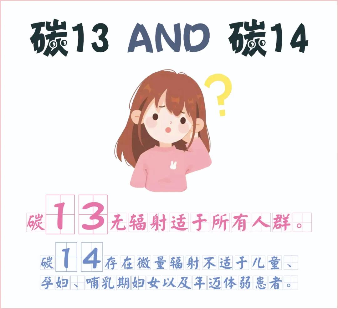 糾結~ 碳13、碳14我該如何選擇？